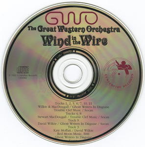 Cd great western orchestra   wind in the wire cd