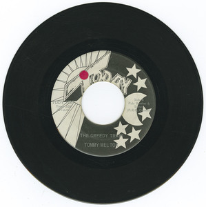 45 tommy melton   the courage to face another day bw the greedy train vinyl 02