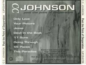 Cd cc johnson   past the point of desperation inlay