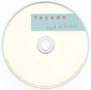 Cd jack grunsky   facade cd