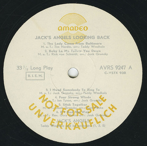 Jack grunsky and jack's angels   looking back label 01