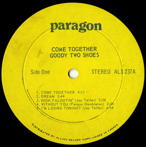 Goody two shoes come together label 01