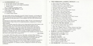 Cd central band of the canadian forces   canada remembers   le canada se souvent booklet pages 3 4