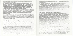 Cd central band of the canadian forces   canada remembers   le canada se souvent booklet pages 9 10
