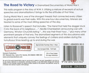 Cd the road to victory cbc radio doc 1945 back