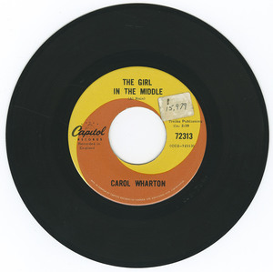 45 carol wharton   i always wake up cryin vinyl 02