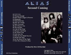 Alias   second coming  2nd unreleased album  back 