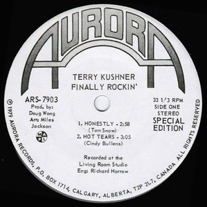 Kushner  terry   finally rockin' squared