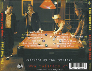 Cd twisters   long hard road inlay