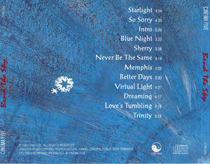 Cd cinema five   bend the sky inlay