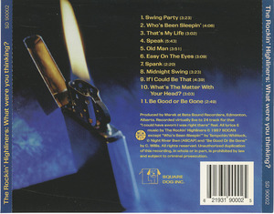 Cd rockin highliners   what were you thinking inlay