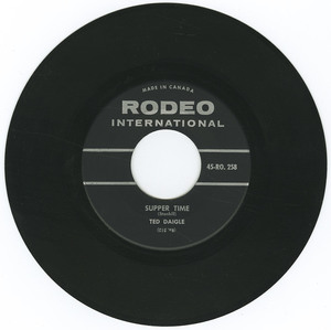 45 ted daigle   supper time bw i saw a man vinyl 02