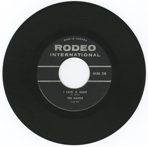 45 ted daigle   supper time bw i saw a man vinyl 01