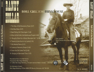 Cd hollar  randy   roll call at the bunkhouse inlay