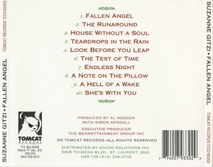 Cd suzanne gitzi   fallen angel inlay