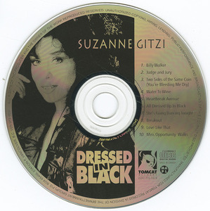 Cd suzanne gitzi   dressed in black cd