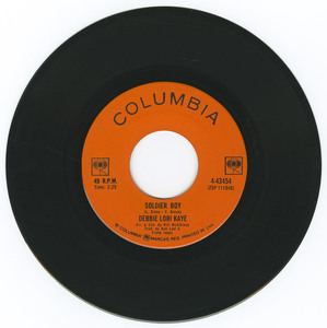 45 debbie lori kaye   soldier boy bw could that be vinyl 02