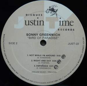 Greenwich  sonny quartet   bird of paradise %281%29