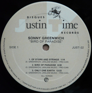 Greenwich  sonny quartet   bird of paradise %282%29