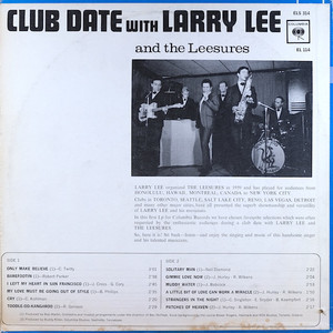 Larry lee and the leesures %e2%80%93 club date %284%29