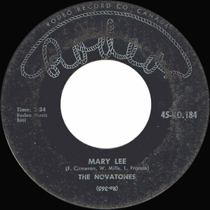 Novatones   mary lee bw please come back %282%29