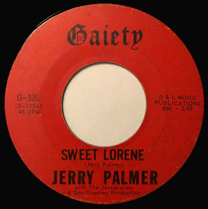 Palmer  jerry  walkin' home bw sweet lorene %281%29