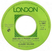 Claude valade aidemoi a passer la nuit london b