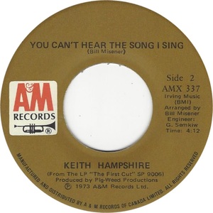 Keith hampshire first cut is the deepest 1973 b