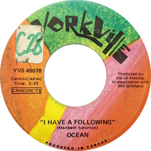 Ocean i have a following yorkville b