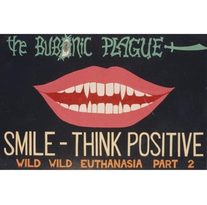 1984 smile   think positive squared