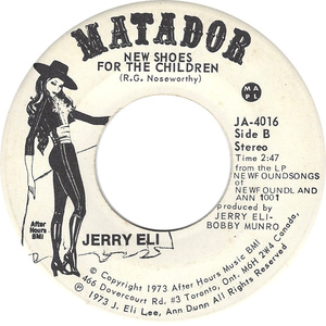 Jerry eli new shoes for the children matador b