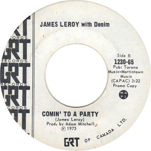 James leroy with denim comin to a party grt b v