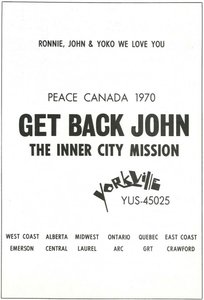The inner city mission get back john 1970