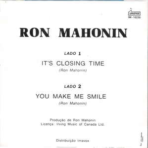 Ron mahonin you make me smile imavox