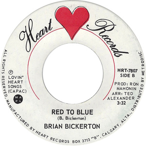 Brian bickerton red to blue heart b