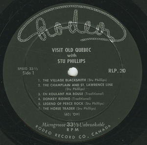 Stu phillips   visit to old quebec label 01