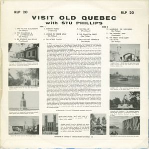 Stu phillips   visit to old quebec back
