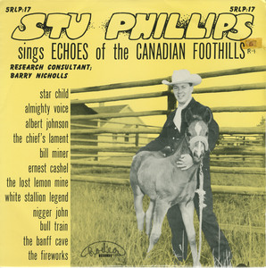 Stu phillips   sings echoes of the canadian foothills front