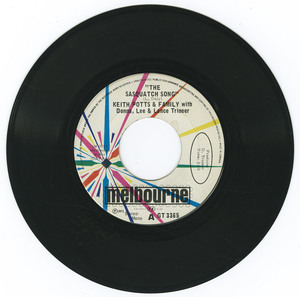 45 keith potts   the sasquatch song bw big river vinyl 01
