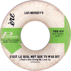 Les merseys cest le seul mot que tu mas dit thats how strong my love is premiere b vi