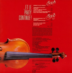 Butler %c3%a9dith et le party continue! 1986 dos