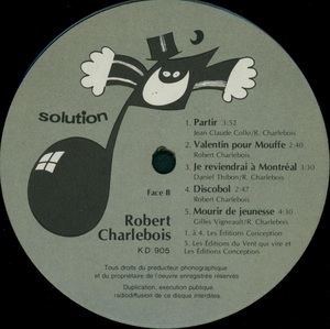 Charlebois robert longue distance 1976 disque face b