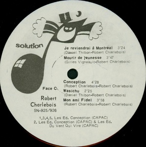 Charlebois robert live de paris 1977 disque 2 face c