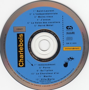 Charlebois robert immens%c3%a9ment 1992 cd