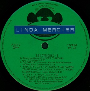 Cyniques les les cyniques 6 1971 disque face a