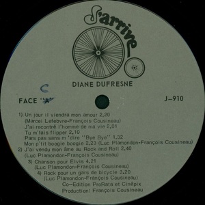 Dufresne diane mon premier show 1976 disque 2 face 2 a