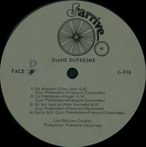 Dufresne diane mon premier show 1976 disque 2 face 2 b