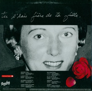 Dufresne diane maman si tu m'voyais tu s'rais fi%c3%a8re de ta fille 1977 dos