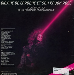 Dufresne diane dioxine de carbone et son rayon rose 1984 dos