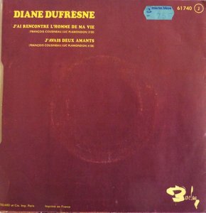 Diane dufresne javais deux amants barclay